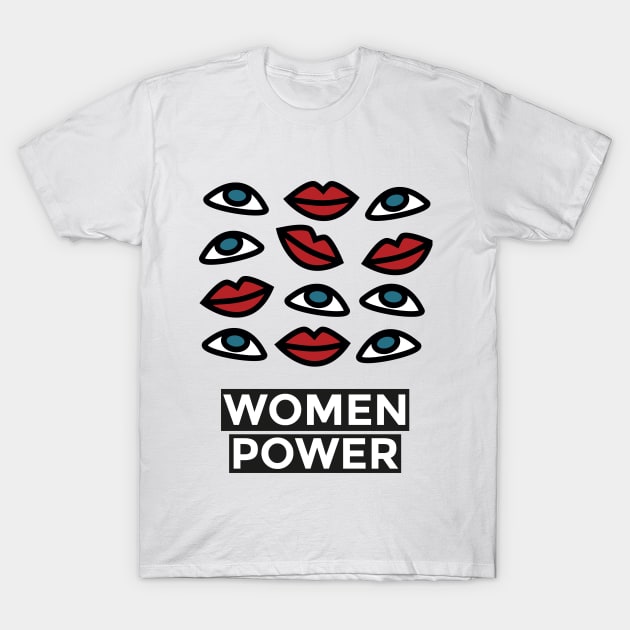 Women Power Series T-Shirt by sarha